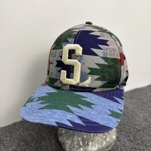 Staple Pigeon Hat S‎ Logo Southwestern Aztec All Over Print Ball Cap Snap back